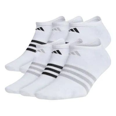 adidas Women's Superlite 6-Pack No Show Socks