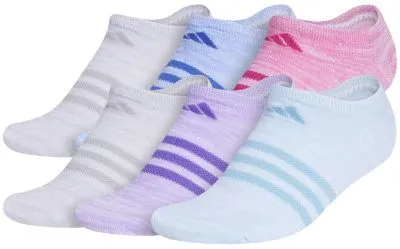 adidas Women's Superlite 6-Pack No Show Socks