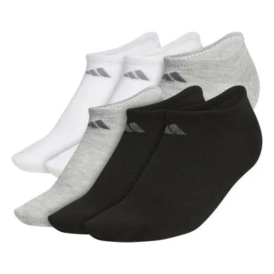 adidas Women's Superlite 6-Pack No Show Socks