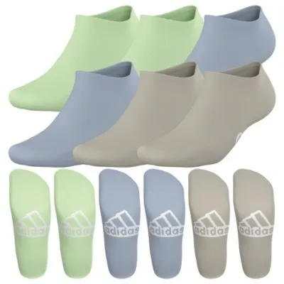 adidas Women's Superlite Classic 6-Pack No Show Socks