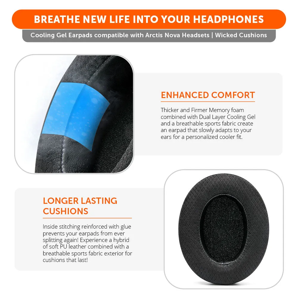 Arctis Nova Earpads - WC FreeZe Cooling Gel