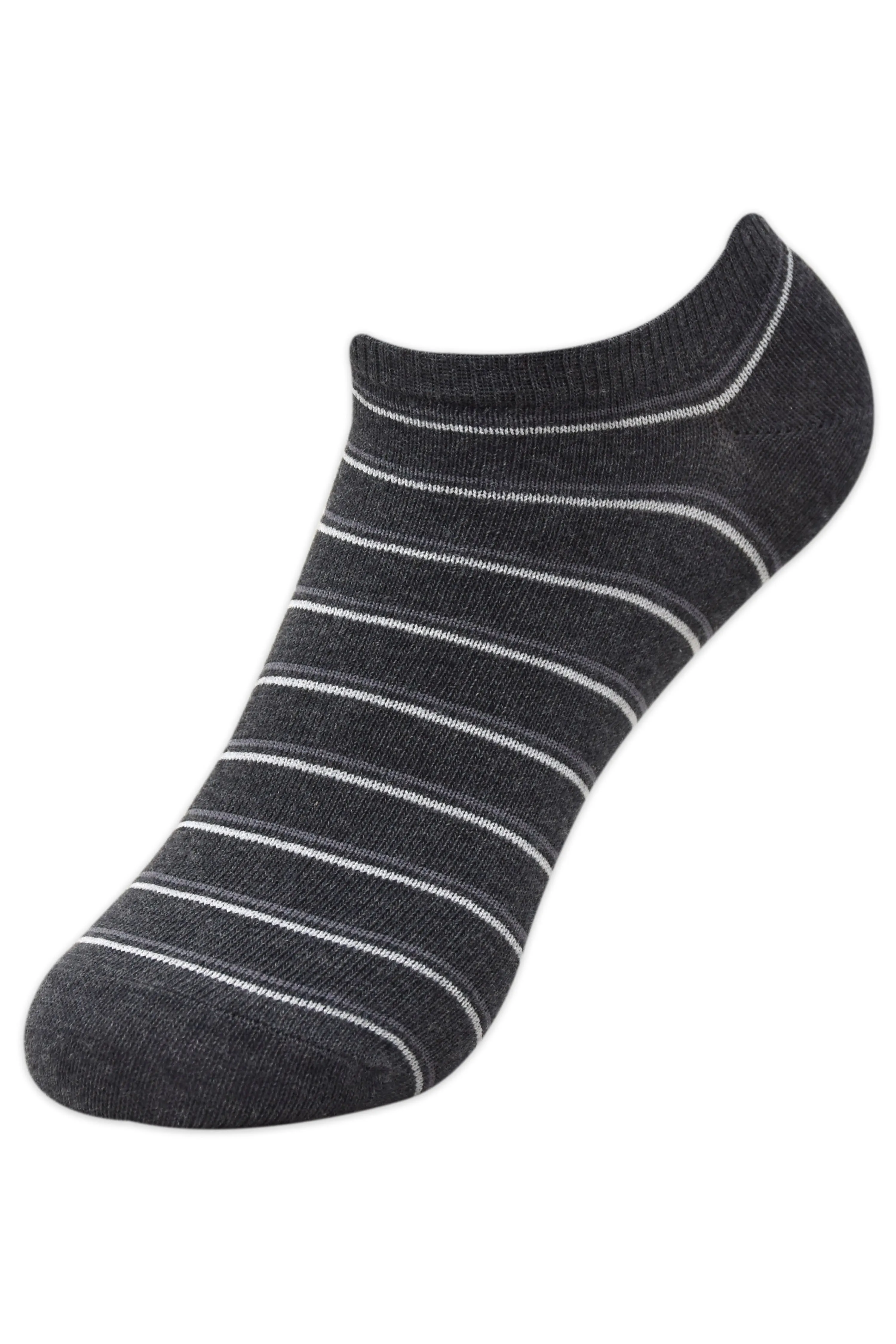 Balenzia Men' s Striped Low Cut Socks-(Pack of 3 Pairs/1U)