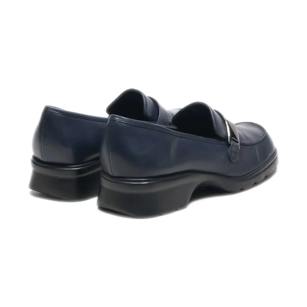 Baretraps Loafers Leather Blue Colour For Women