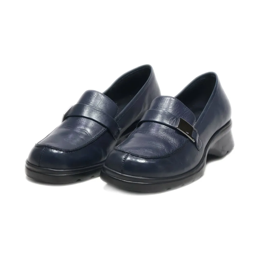 Baretraps Loafers Leather Blue Colour For Women