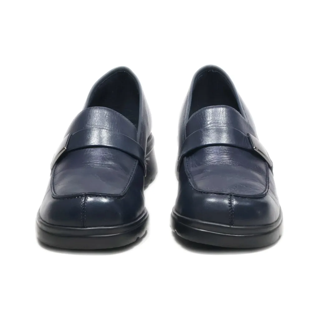 Baretraps Loafers Leather Blue Colour For Women