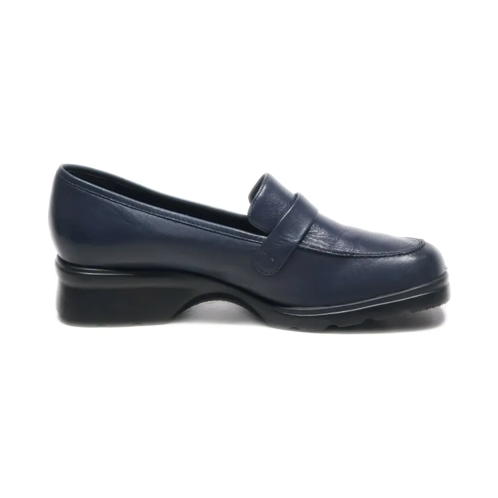 Baretraps Loafers Leather Blue Colour For Women