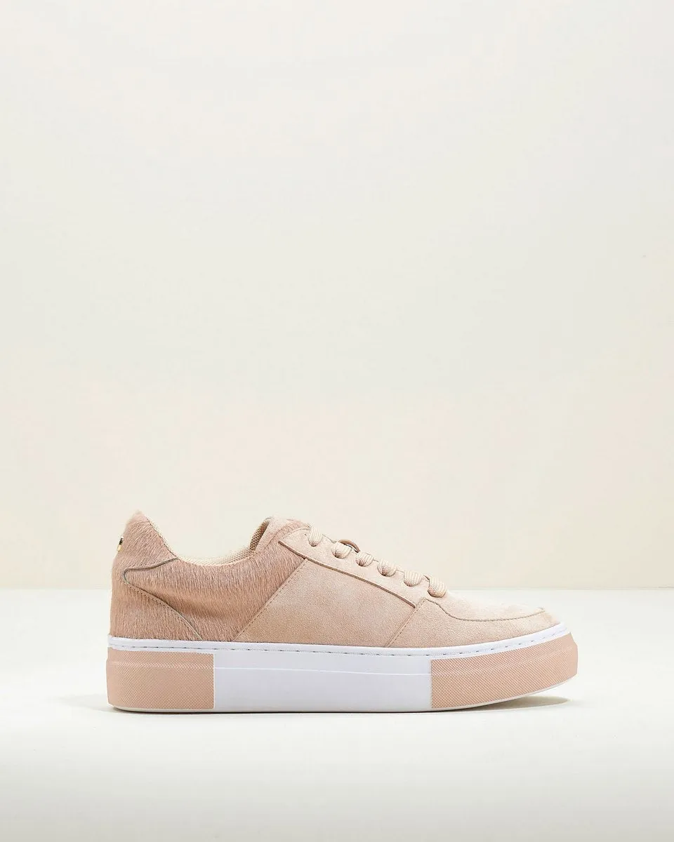 Baskets En Nubuck Hamili - Rose