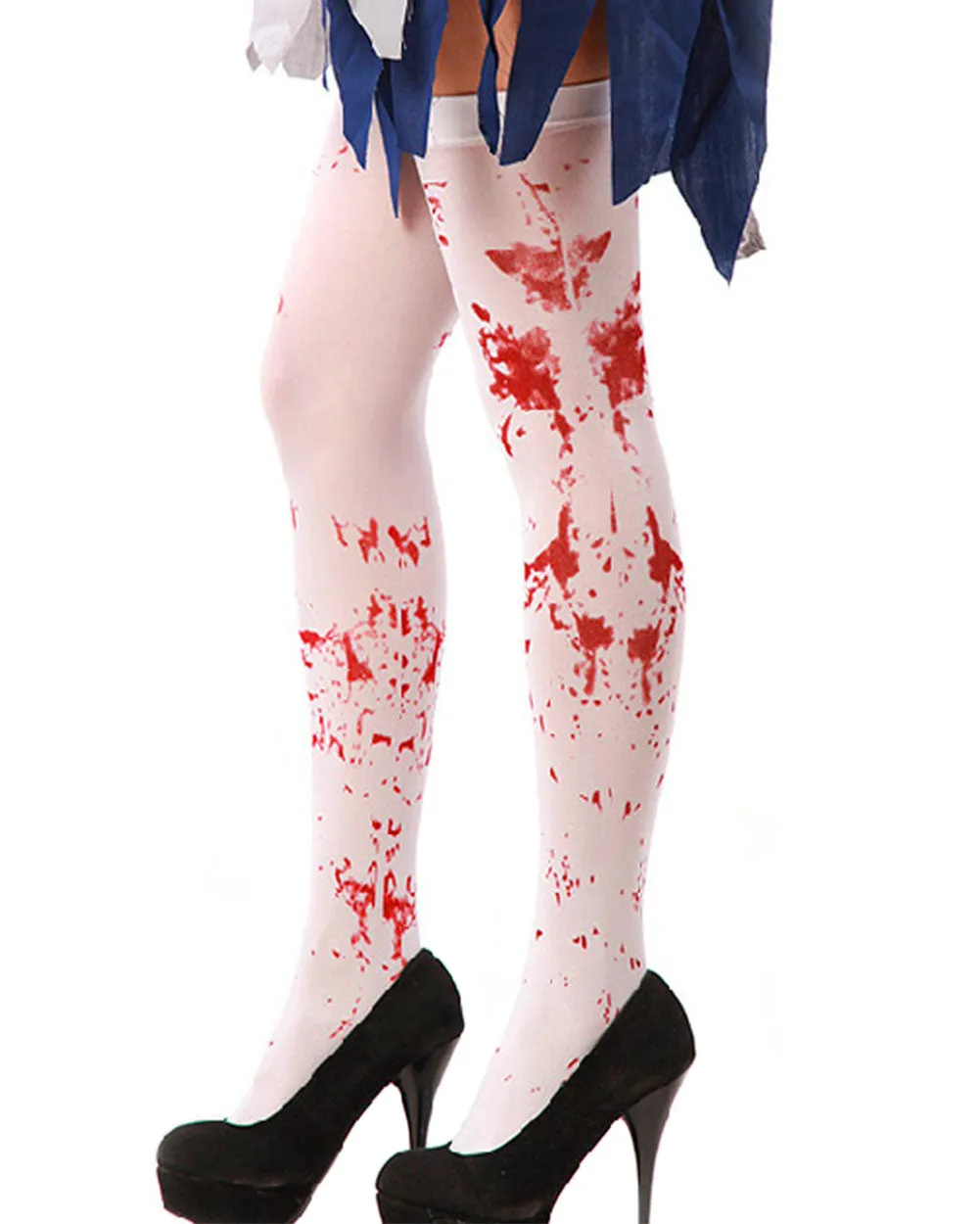 Bloody Mary Thigh High Socks