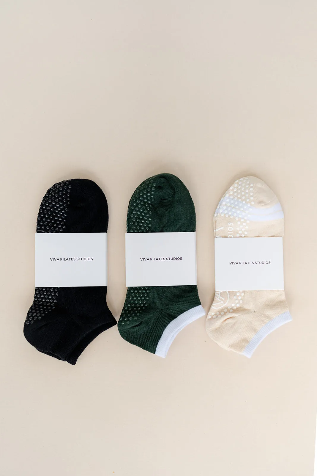 Bundle Pack: Classic Low Rise Grip Socks