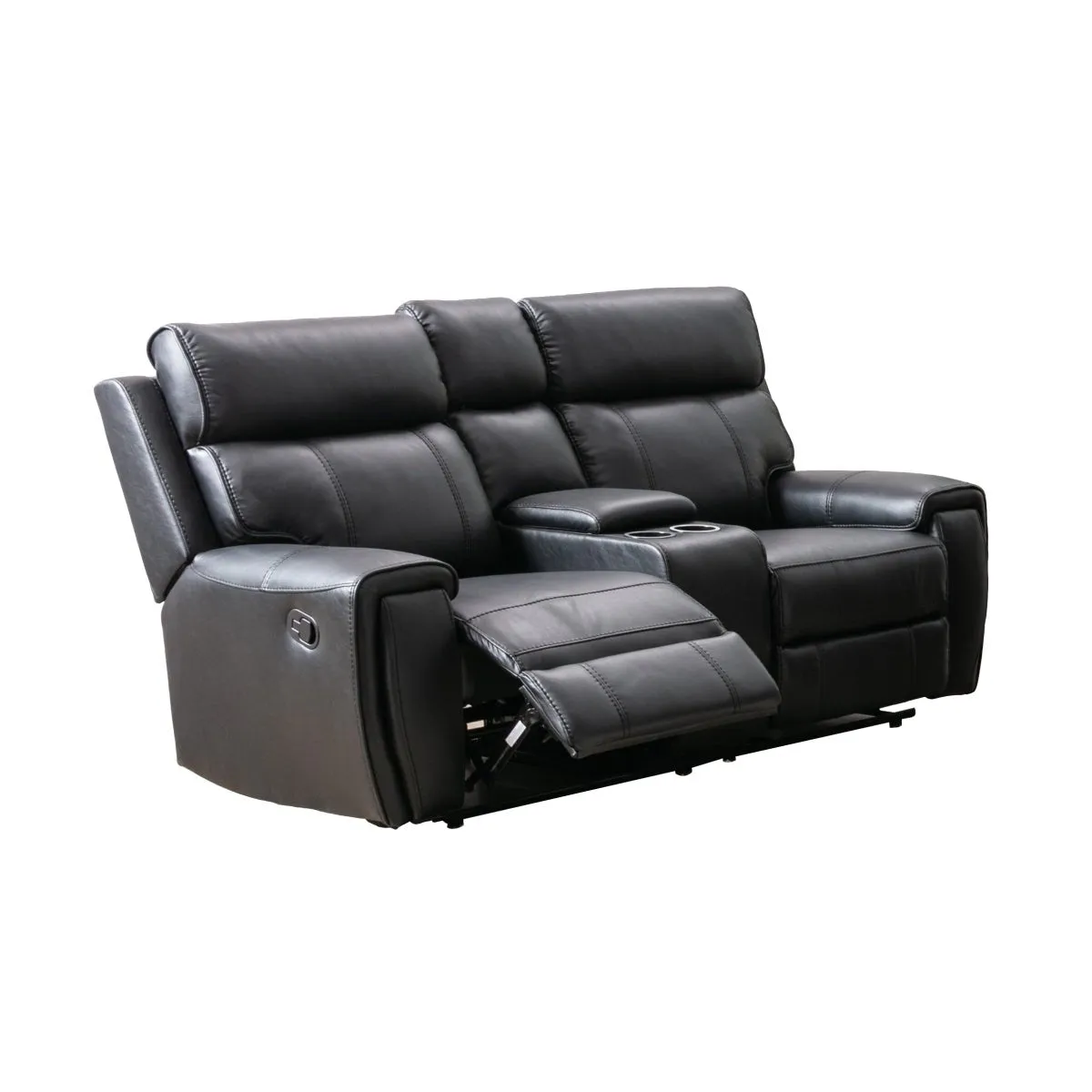 Carnegie Black Reclining Set