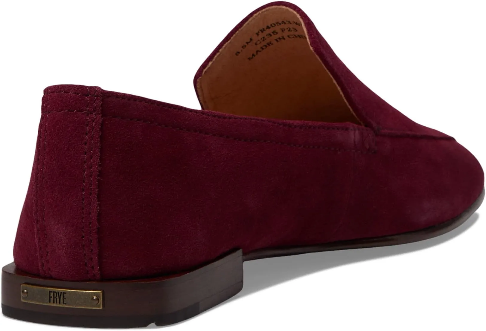 Claire Venetian Frye Loafers, Wine