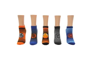 Dragon Ball Super Stripe 5 Pair Pack Lowcut Socks