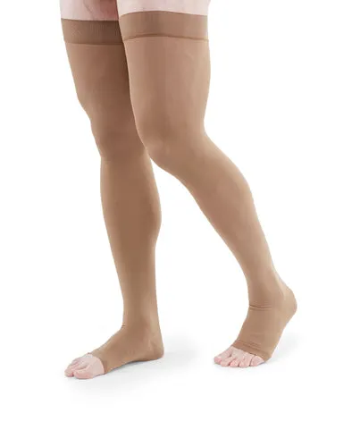 Duomed Advantage, 15-20 mmHg, Thigh High, Open Toe