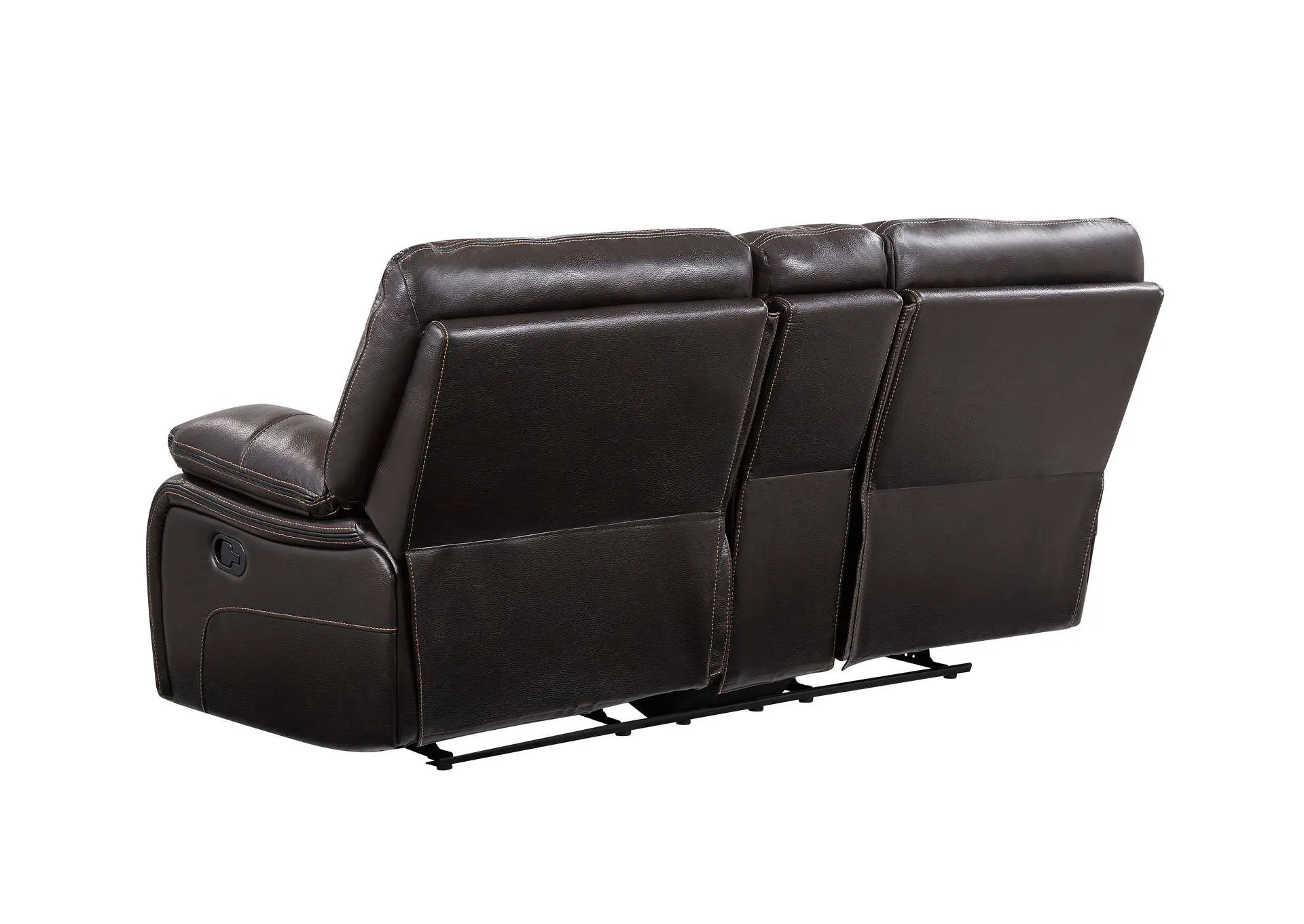 Espresso  Console Reclining Loveseat