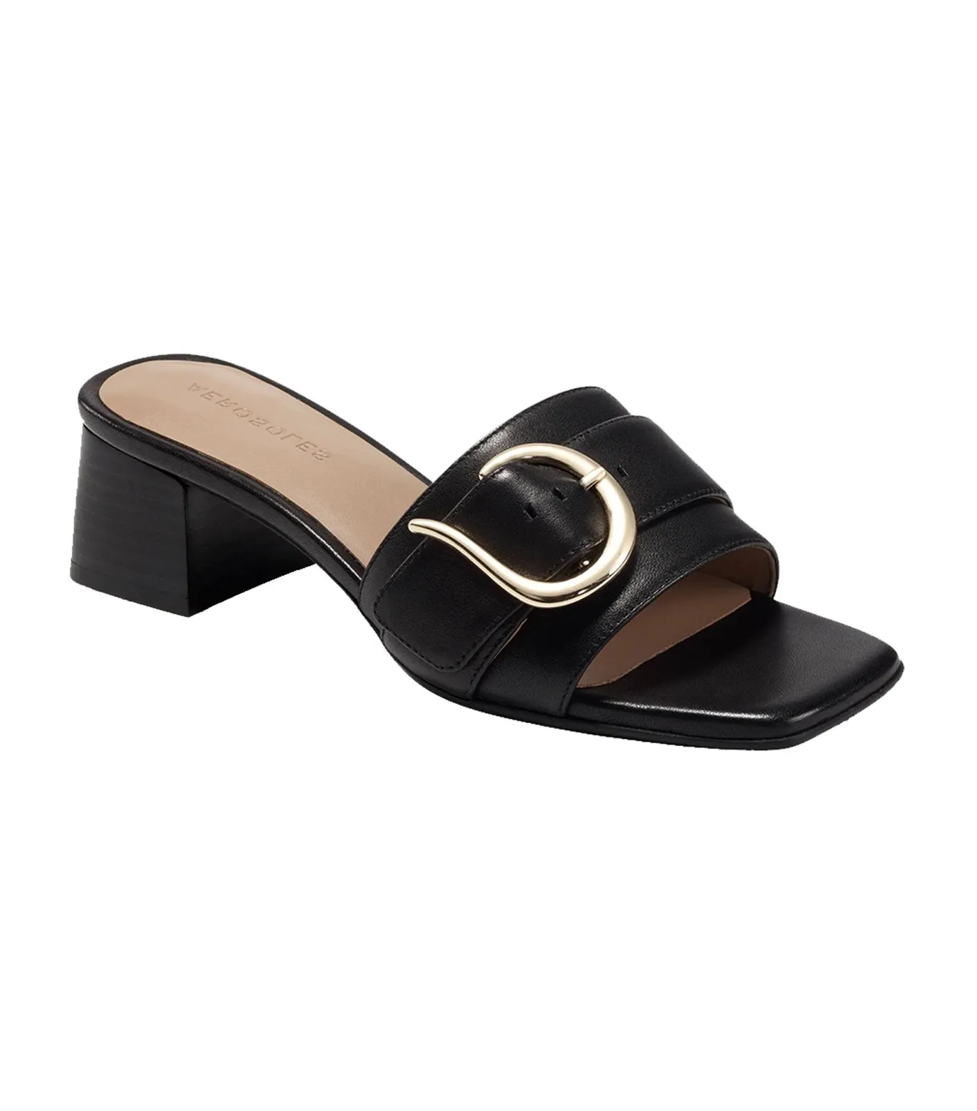 Evvie Heel Sandals Black