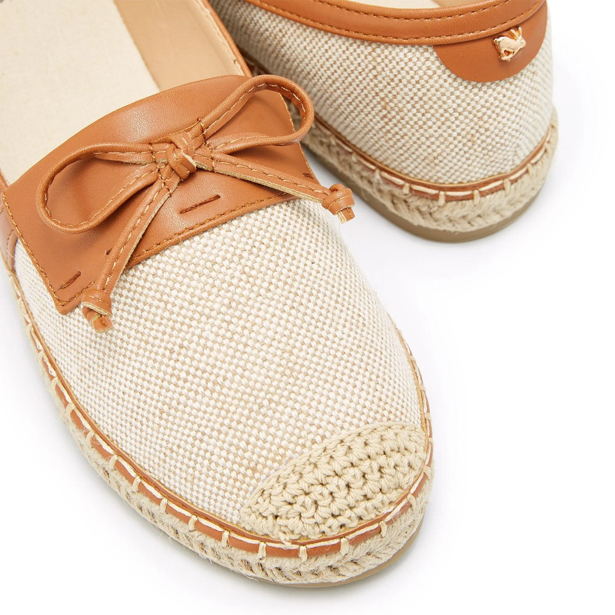 Freya Espadrille Shoes Beige