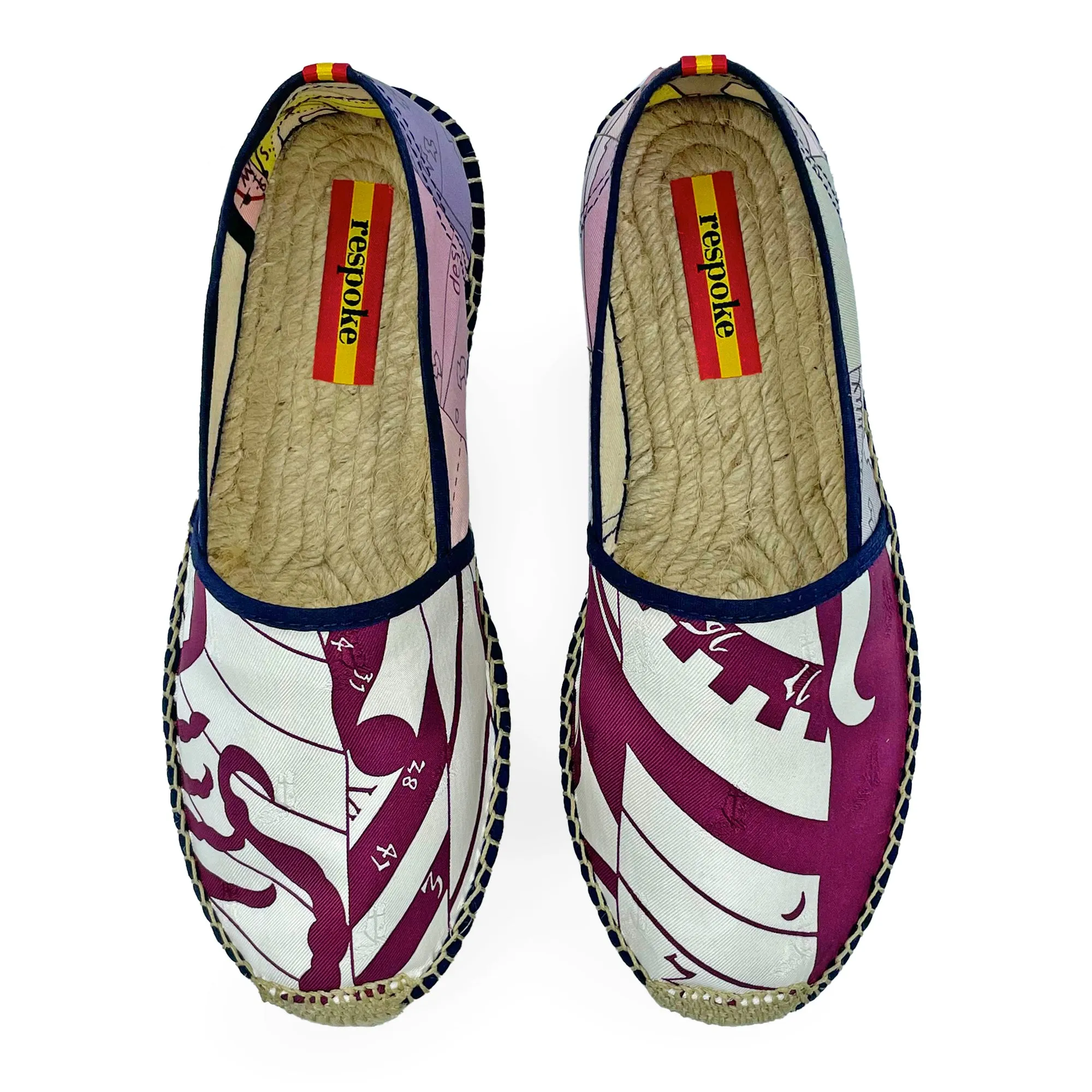 INDIA Maroon Classic Espadrilles