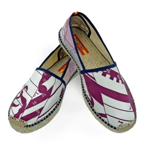 INDIA Maroon Classic Espadrilles