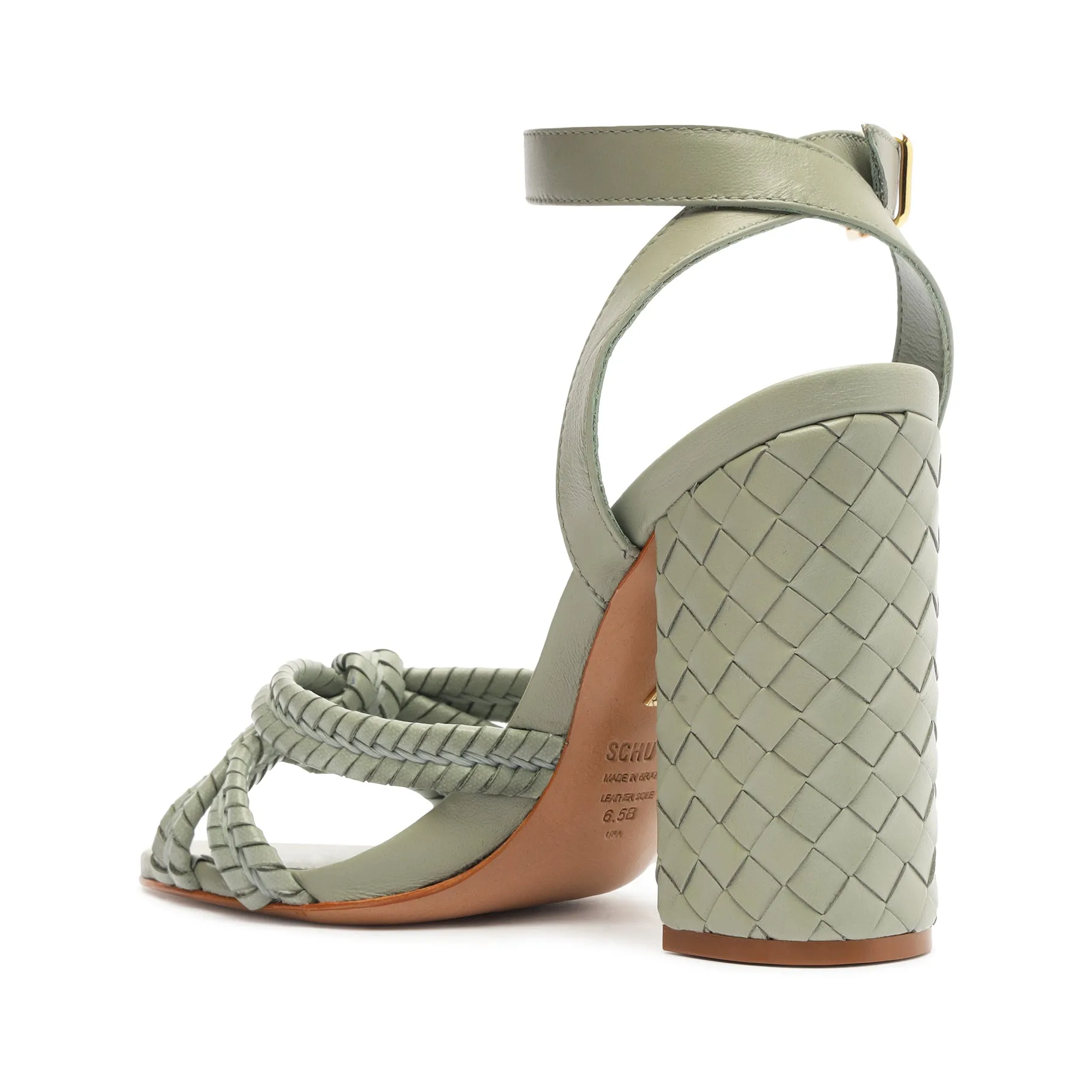 Kareena Woven Leather Sandal