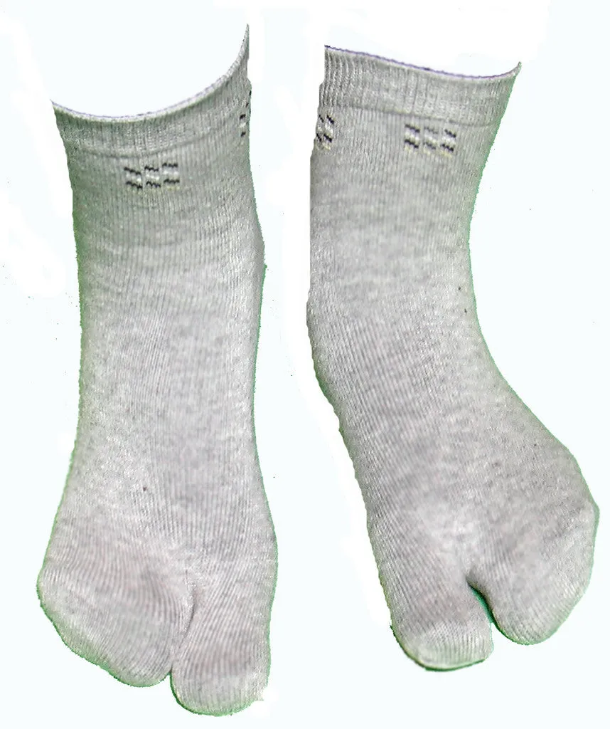 Low-Cut Patterned Tabi Socks