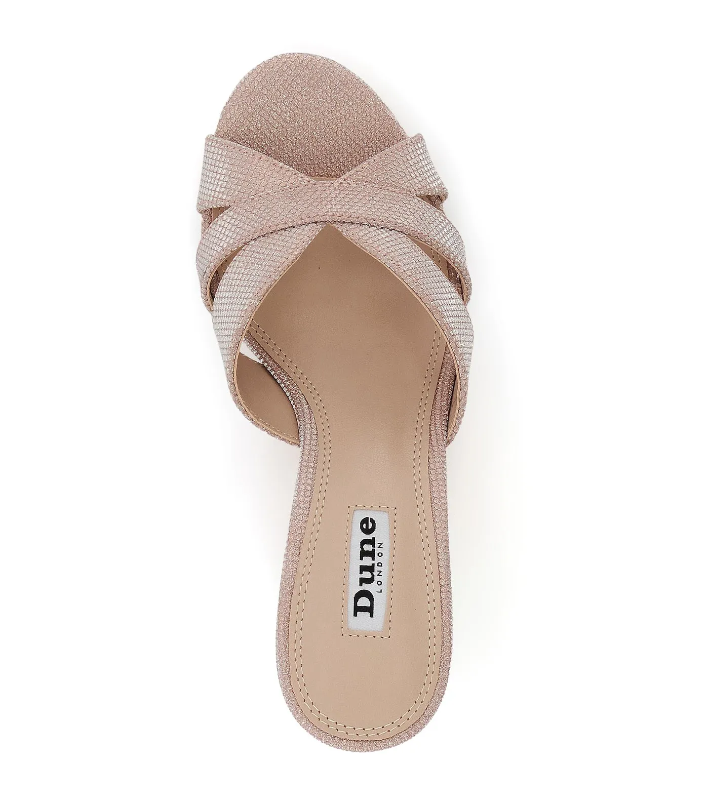 Mirrors Sandals Rose Gold