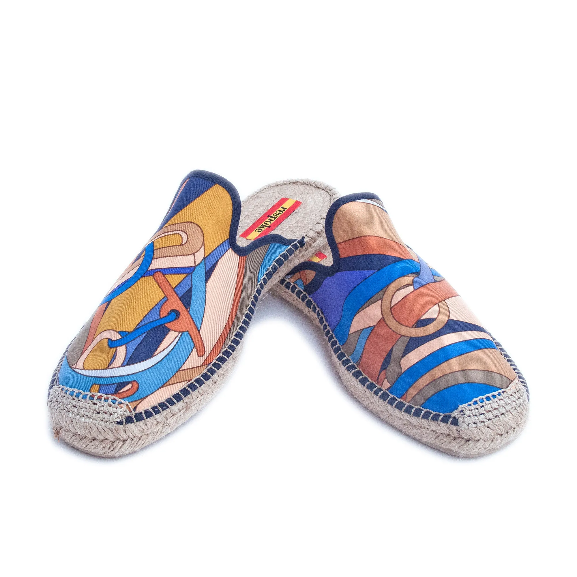 PAQUITO Blue Mule Espadrilles