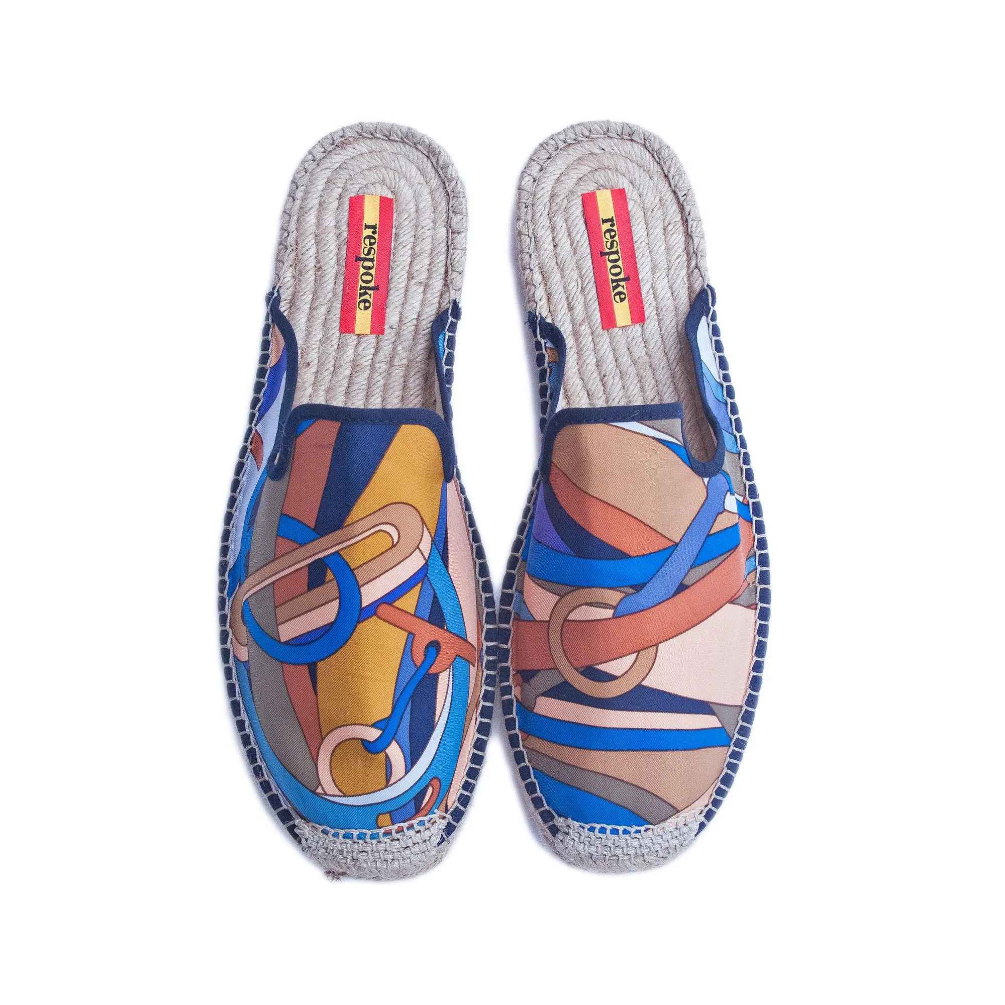 PAQUITO Blue Mule Espadrilles