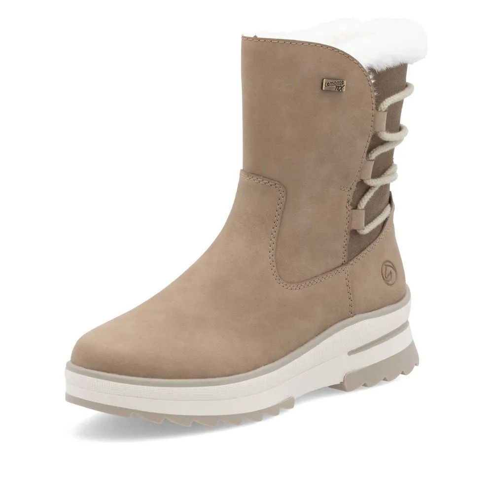 Polar Camel Ankle Boots