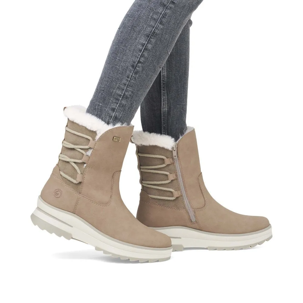 Polar Camel Ankle Boots