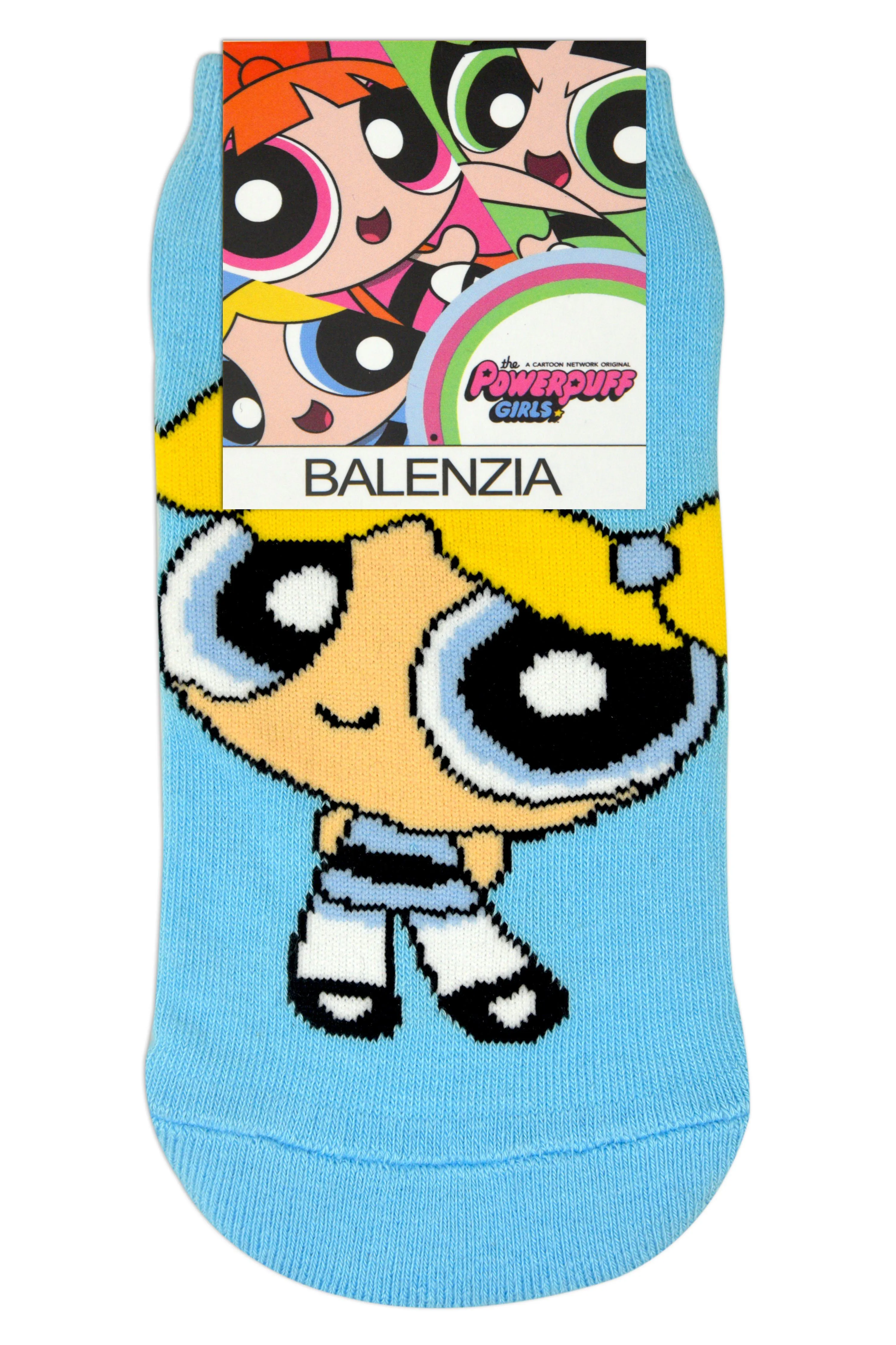 Powerpuff Girls By Balenzia Low Cut Socks for Kids (Pack of 3 Pairs/1U)(4-6 YEARS)