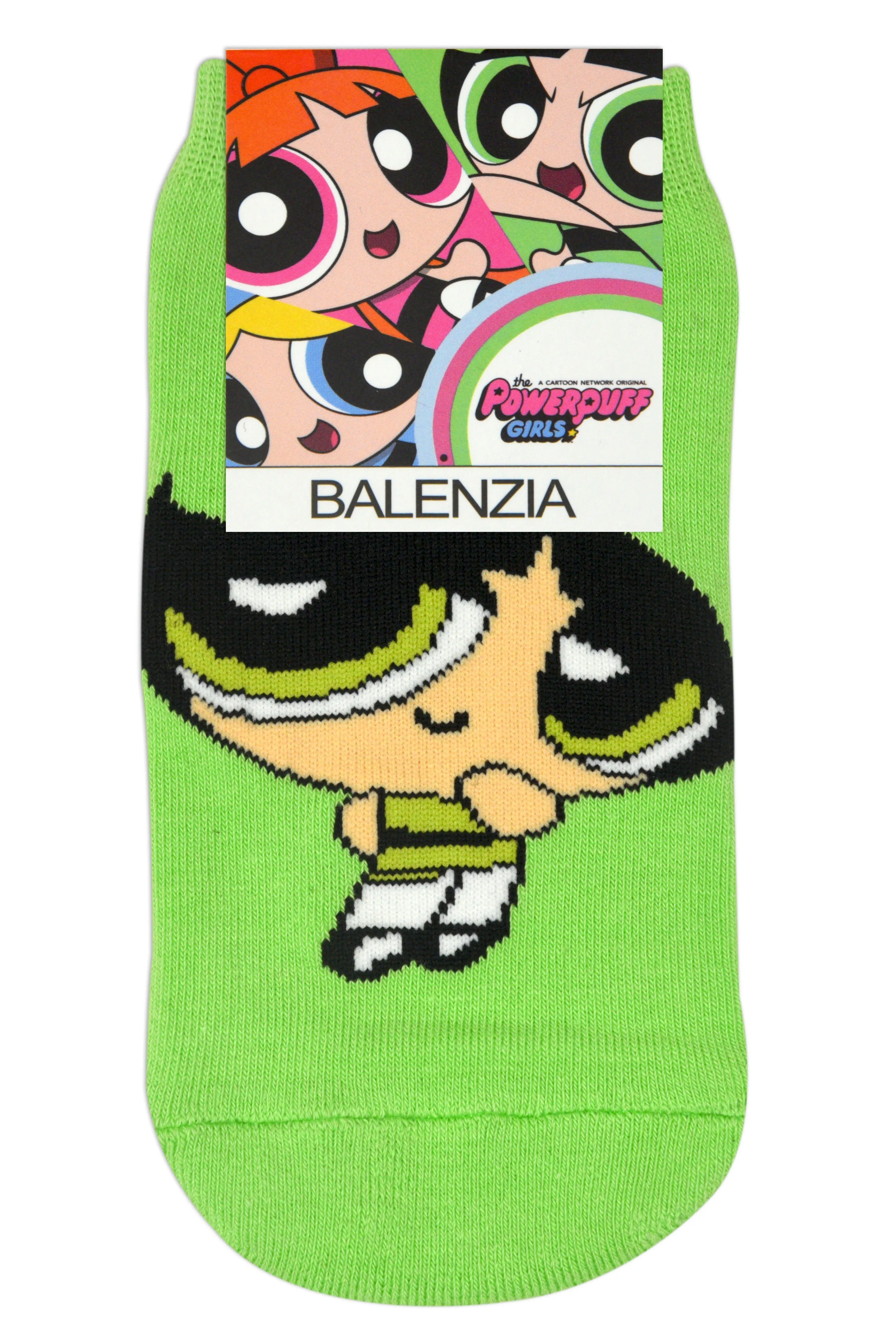 Powerpuff Girls By Balenzia Low Cut Socks for Kids (Pack of 3 Pairs/1U)(4-6 YEARS)