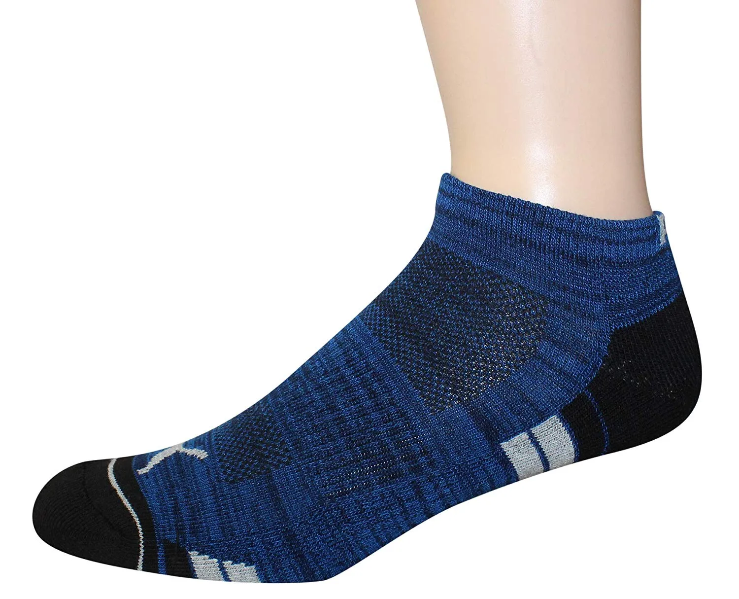 Puma Men's 6-Pack 1/2 Terry Low Cut Socks