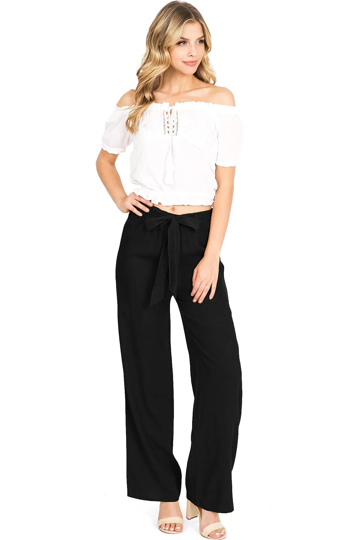 Sandy Shores Linen Pants