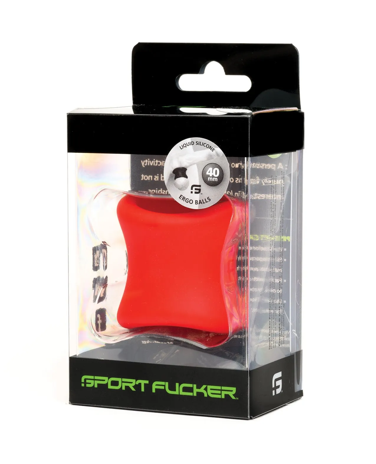 Sport Fucker Ergo Balls - 40mm Red