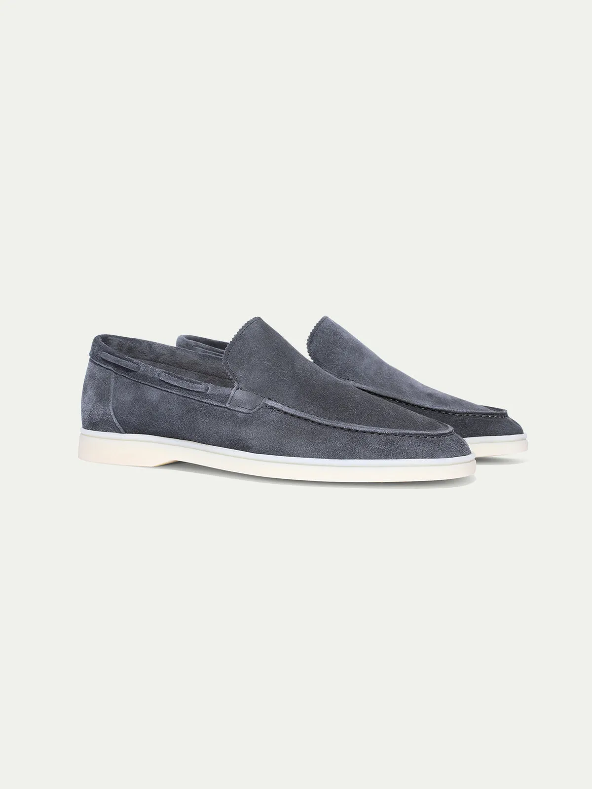 Steel Blue Yacht Loafers