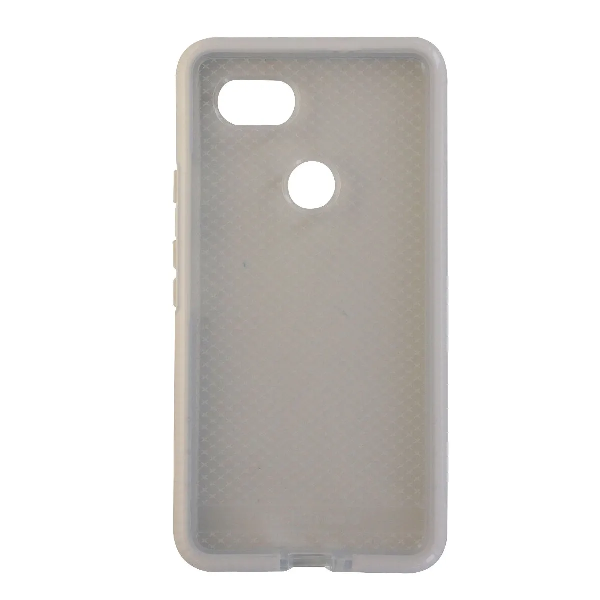 Tech21 Evo Check Series Flexible Gel Case for Google Pixel 2 XL - Clear/White