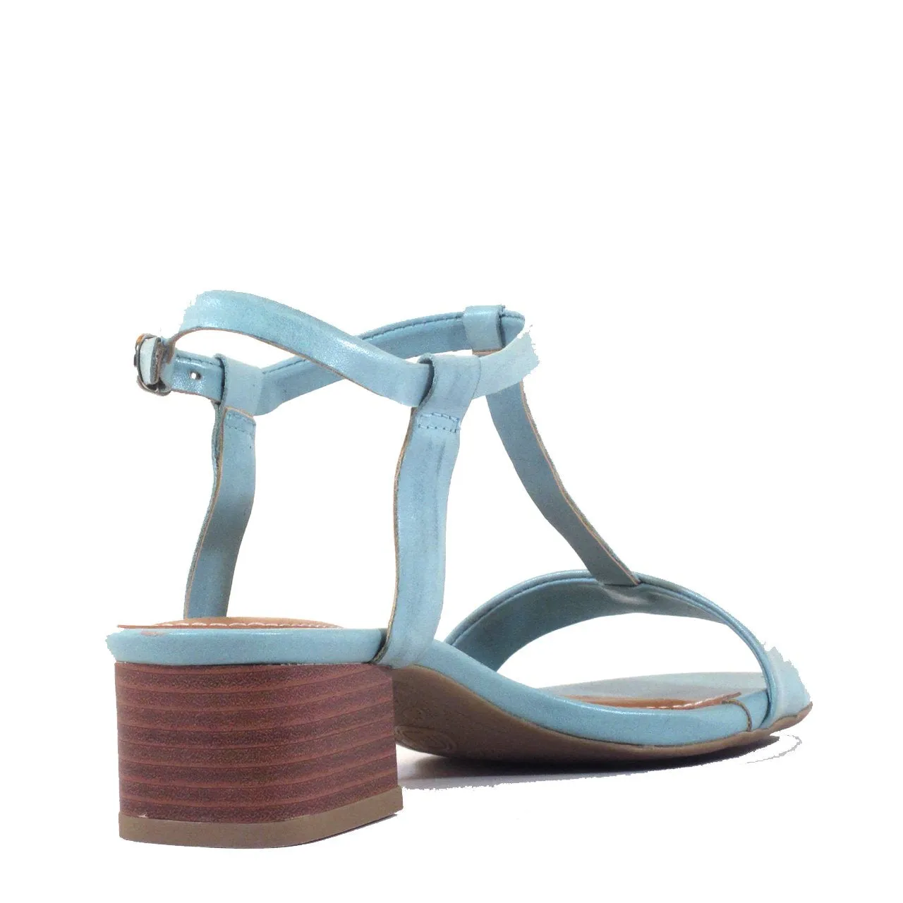 Terri T-Strap Suede Sandals