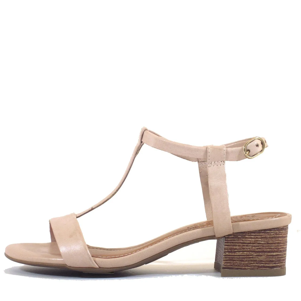 Terri T-Strap Suede Sandals