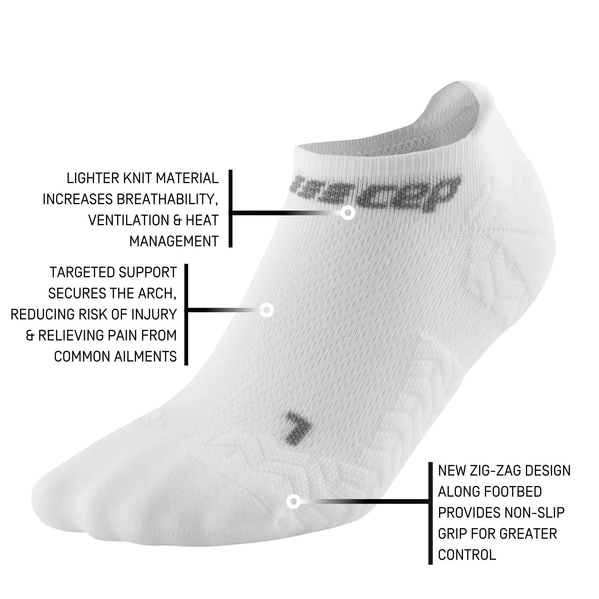 Ultralight No Show Socks, Men