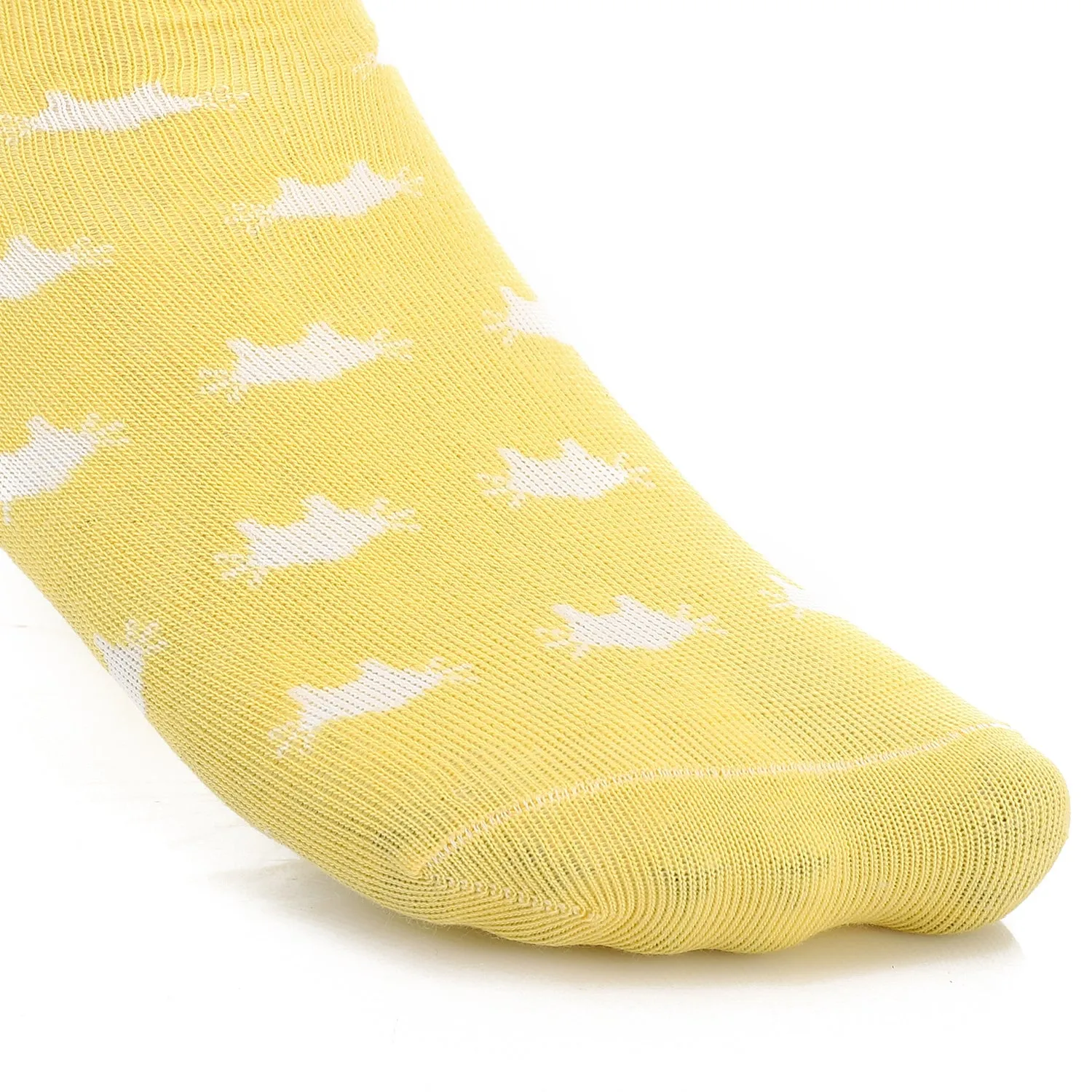 Women's Ankle Socks - Low - Cut- Yellow