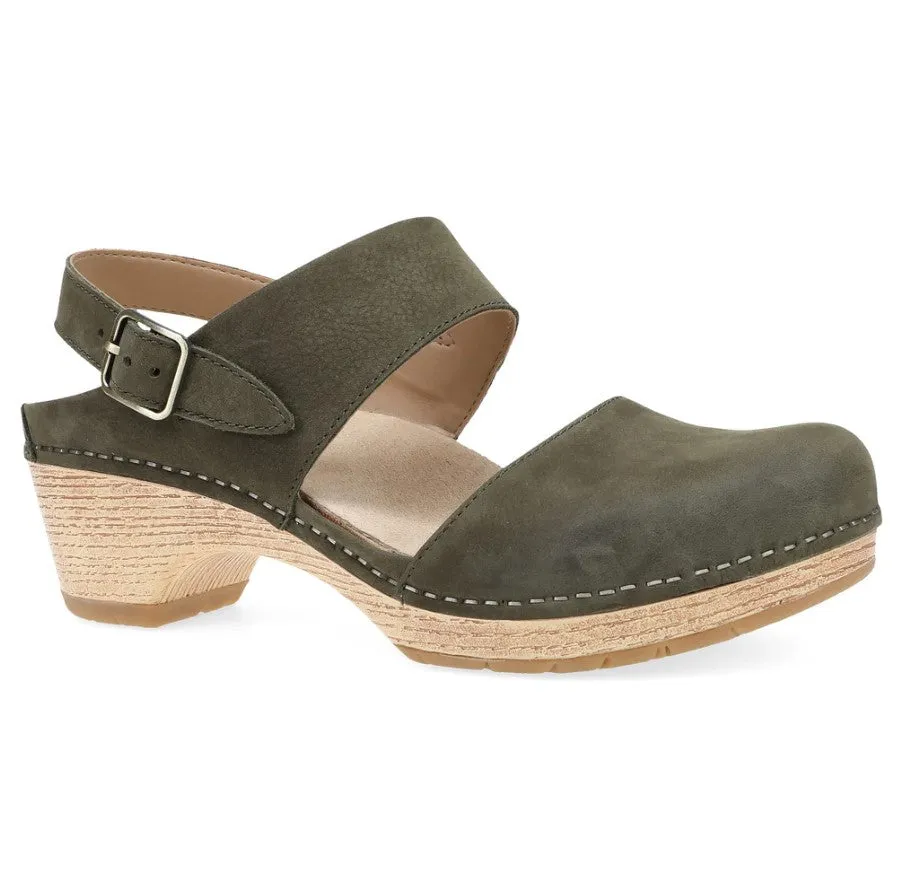 WOMEN'S DANSKO LUCIA 2218701400 COLOR: IVY MILLED NUBUCK MARY JANE