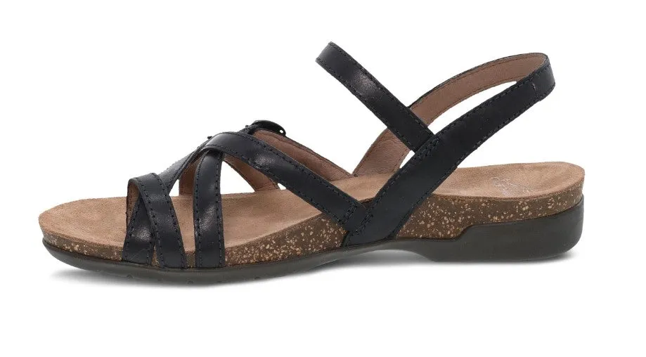 Women's Dansko Roslyn 6029155300 Color: Black Waxy Burnished