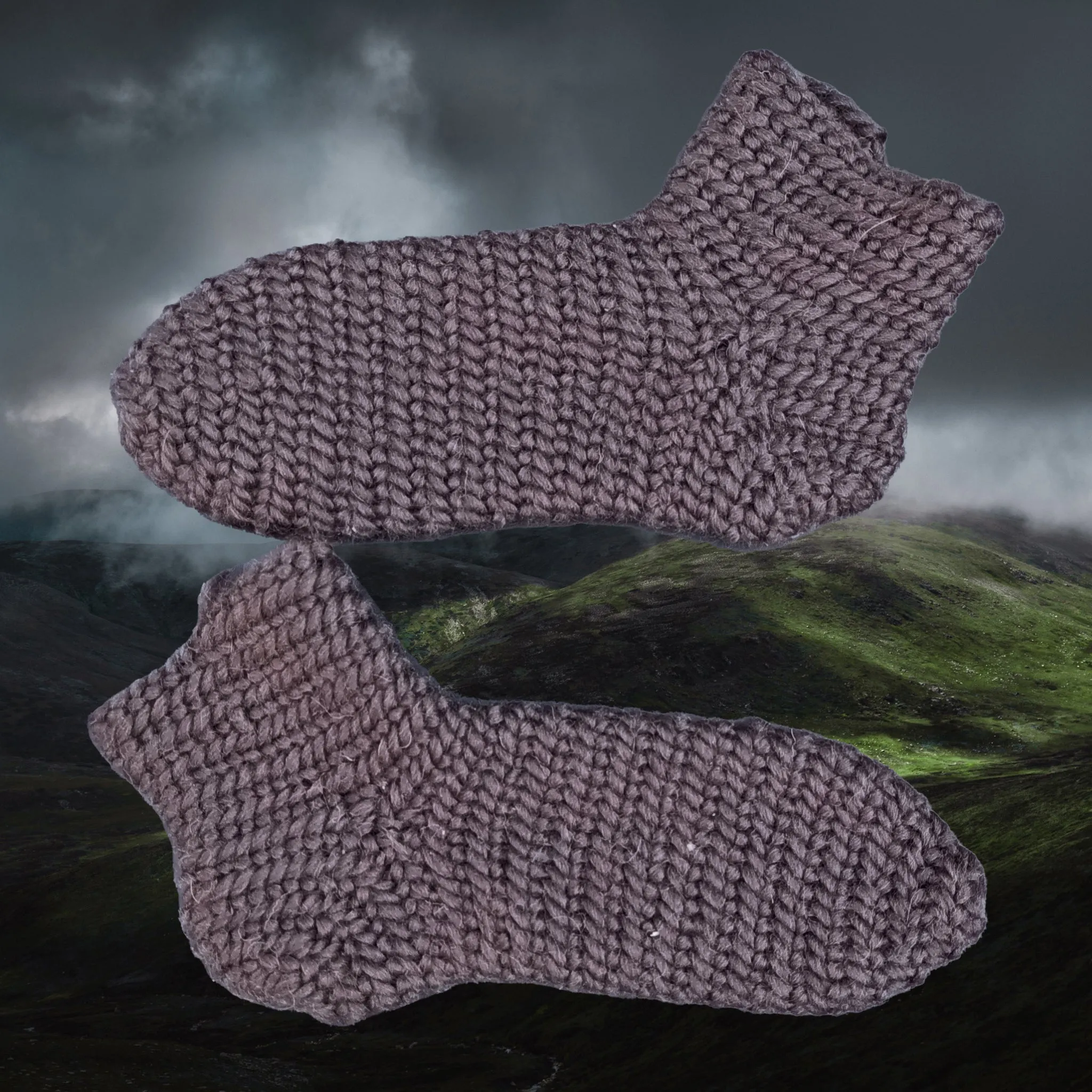 Wool Viking Nalbinding Socks