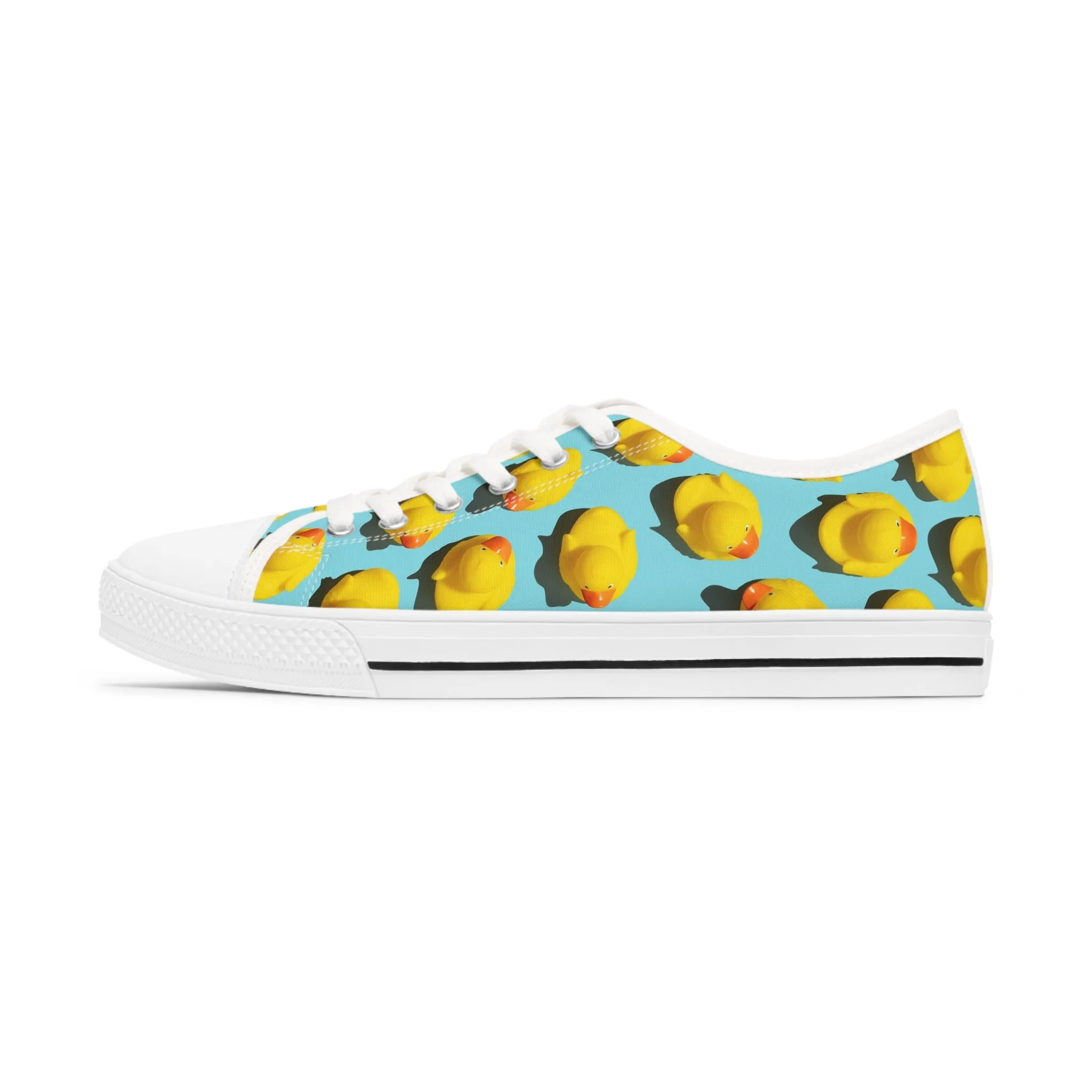 Yellow Rubber Duck Women's Low Top Sneakers