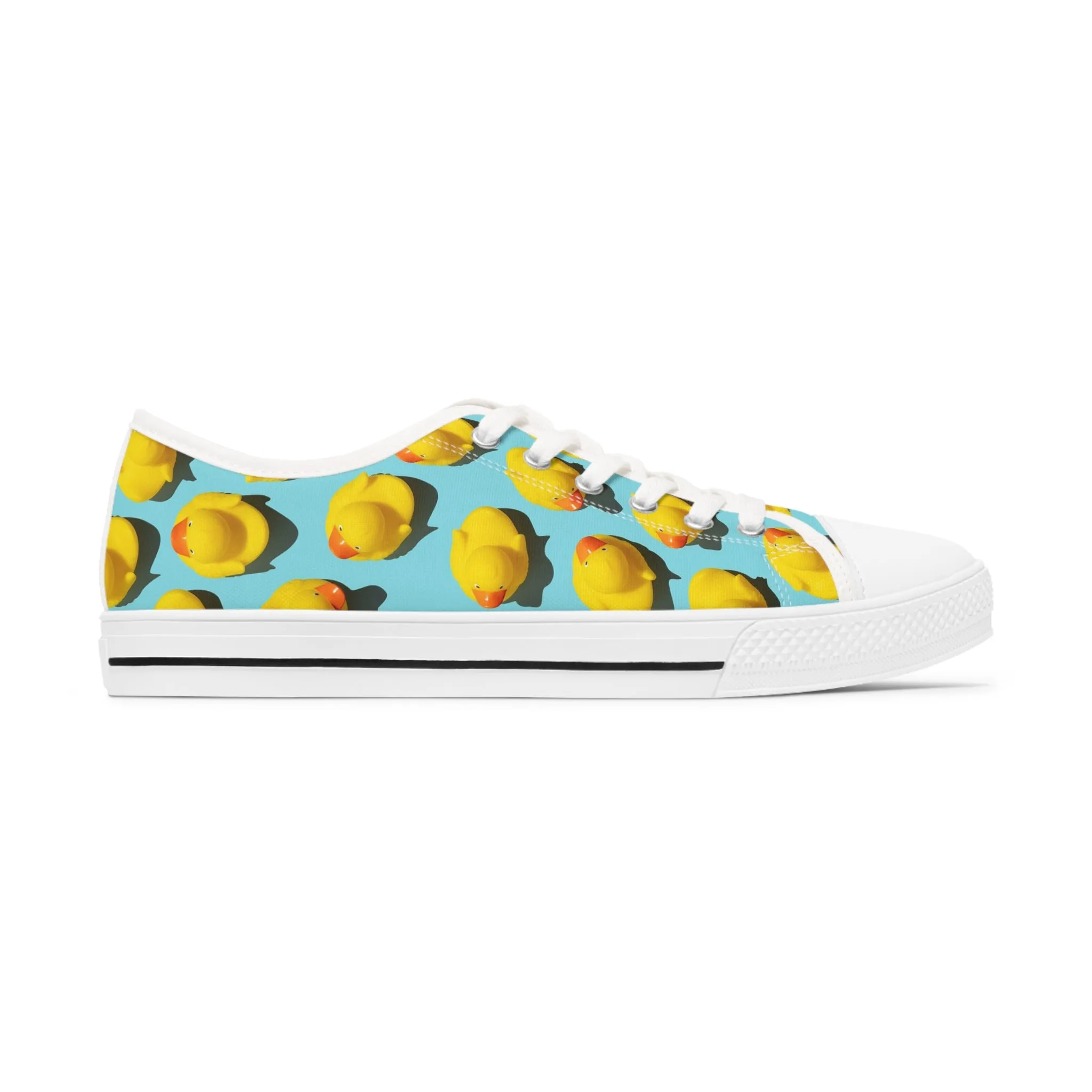 Yellow Rubber Duck Women's Low Top Sneakers